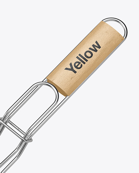 Portable Grilling Basket Mockup PSD #1