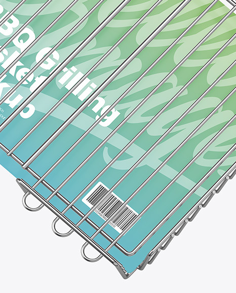 Portable Grilling Basket Mockup PSD #6