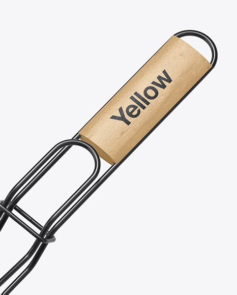 Portable Grilling Basket Mockup PSD #1