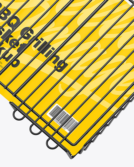 Portable Grilling Basket Mockup PSD #6