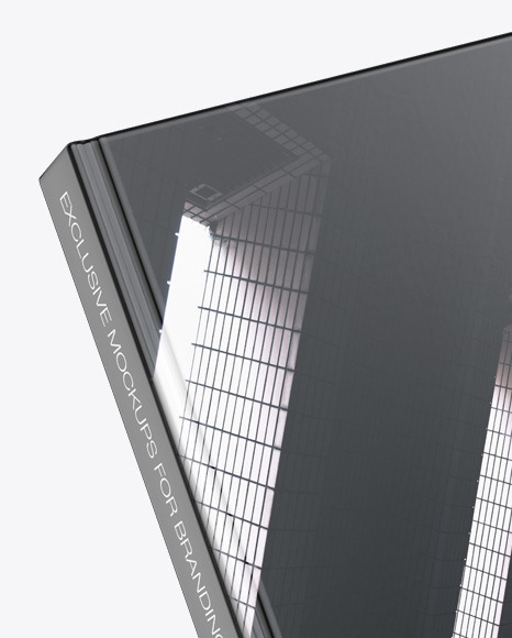 Hardcover Book w  Matte Cover Mockup PSD #1