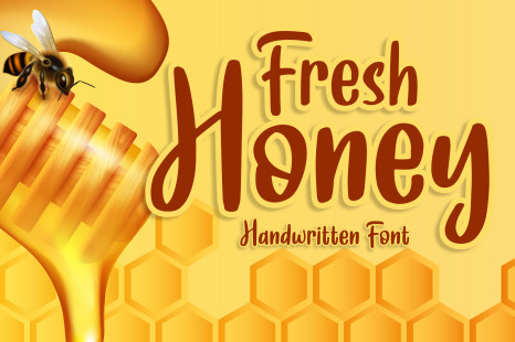 Fresh Honey - Playful Handwritten Font