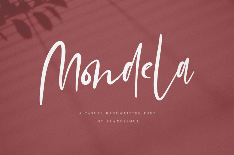 Mondela || Casual Handwritten Font