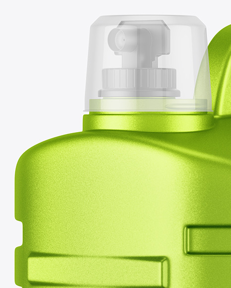 Metallic Jerrycan Mockup PSD #1