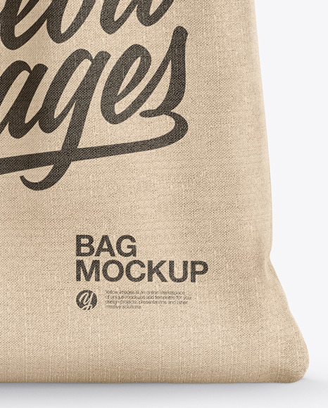 Download Canvas Bag Mockup In Apparel Mockups On Yellow Images Object Mockups