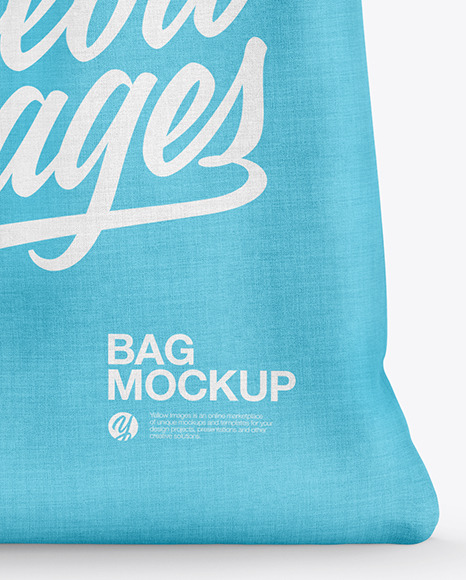 Download Cotton Bag Mockup In Apparel Mockups On Yellow Images Object Mockups