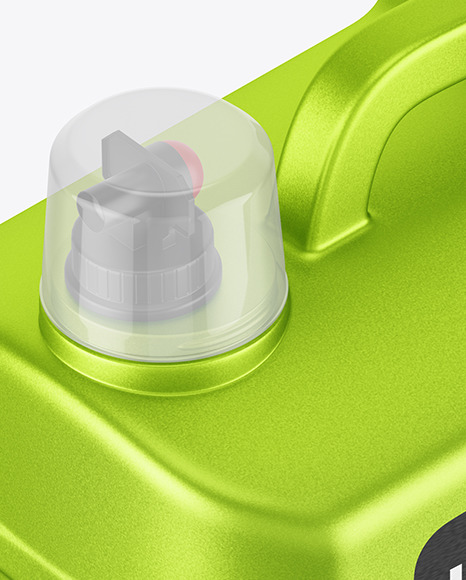 Metallic Jerrycan Mockup PSD #1