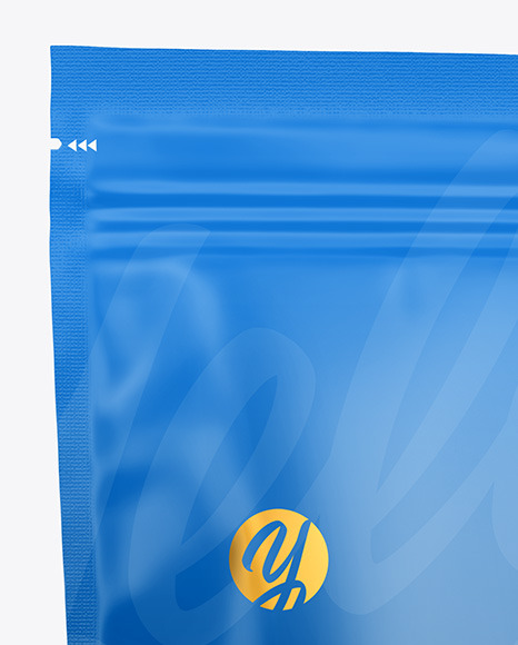 Matte Stand up Pouch Mockup PSD #1