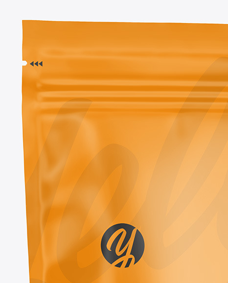 Matte Stand up Pouch Mockup PSD #6