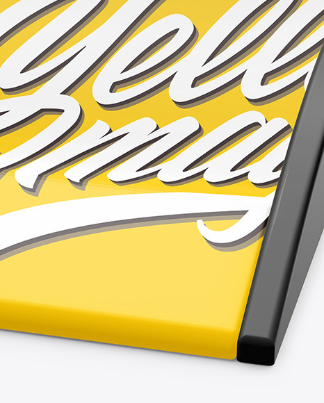 Glossy Plastic Cash Tray Mockup PSD #2