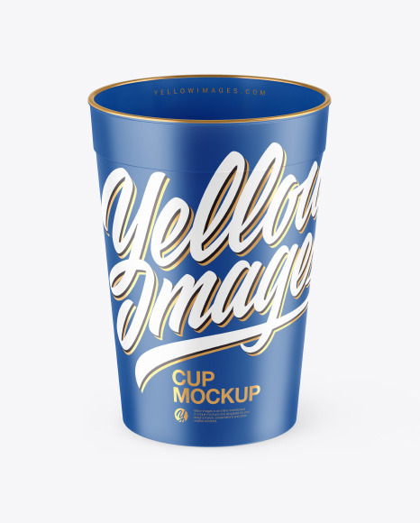 Matte Cup Mockup