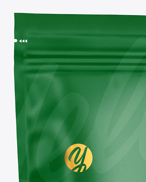 Paper Stand up Pouch Mockup PSD #6