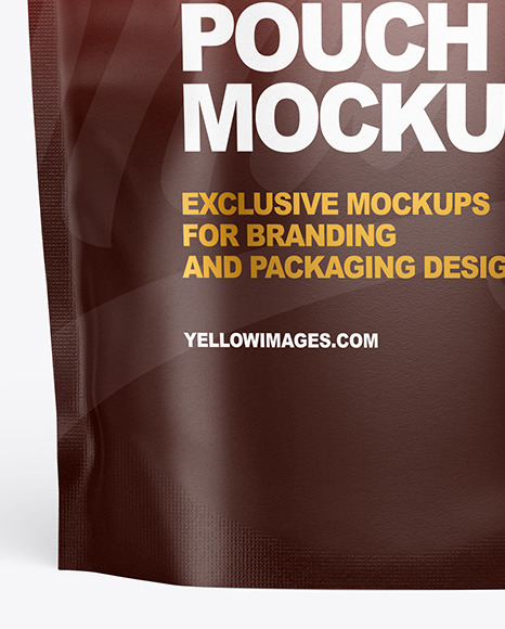 Paper Stand up Pouch Mockup PSD #7