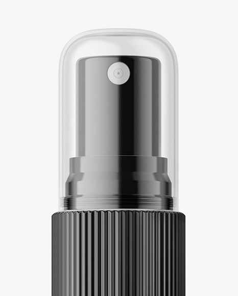 Plastic Spray Bottle Mockup PSD #1