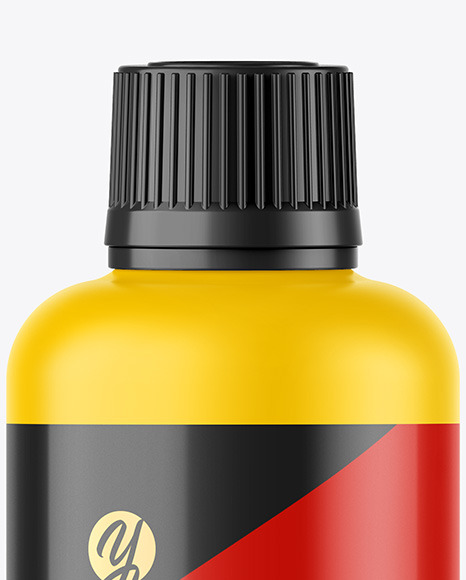 Matte Bottle Mockup PSD #1