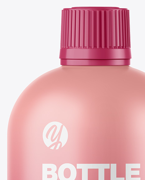 Matte Bottle Mockup PSD #7