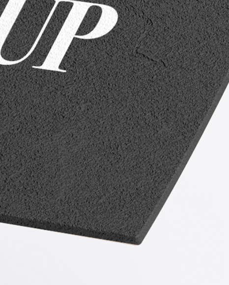 Textured Hang Tag Label Mockup PSD #1