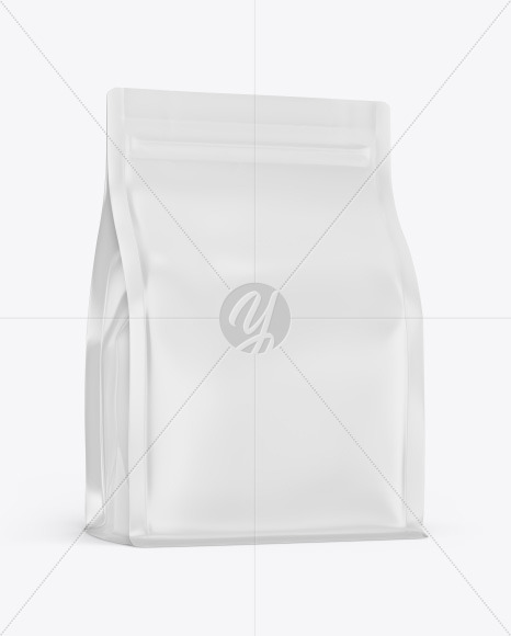 Download Download Glossy Metallic Bag Half Side View High Angle Shot Psd Mockup Object Mockups PSD Mockup Templates