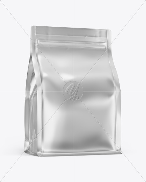 Download Metallic Food Bag Mockup In Bag Sack Mockups On Yellow Images Object Mockups Yellowimages Mockups