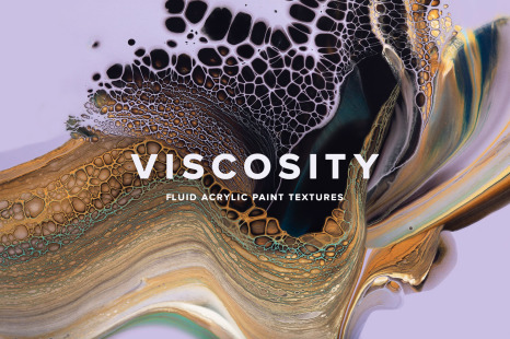 Viscosity: Fluid Acrylic Paint Textures