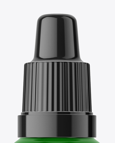 Plastic Dropper Bottle Mockup PSD #2