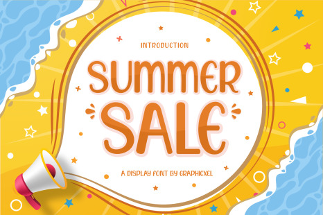 Sumer Sale Font
