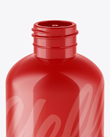 Glossy Bottle Mockup PSD #1
