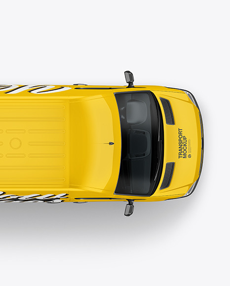 Van Mockup - Top View