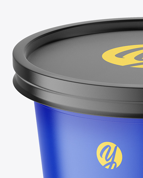 Plastic Cup Mockup PSD #3