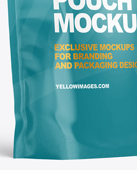 Glossy Stand up Pouch Mockup PSD #7