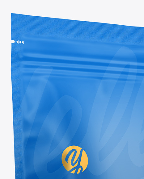 Matte Stand up Pouch Mockup PSD #1