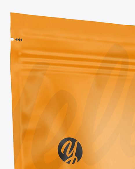 Matte Stand up Pouch Mockup PSD #6