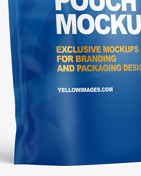 Matte Stand up Pouch Mockup PSD #7