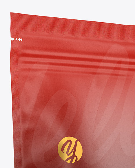 Paper Stand up Pouch Mockup PSD #1