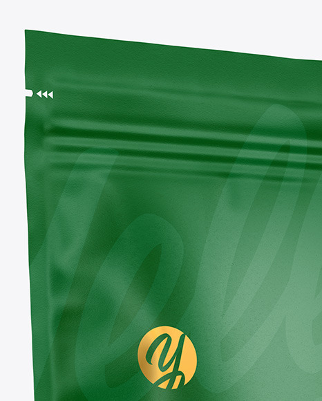 Paper Stand up Pouch Mockup PSD #6