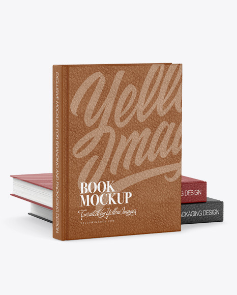 Download Hardcover Book W Leather Cover Mockup In Stationery Mockups On Yellow Images Object Mockups Yellowimages Mockups