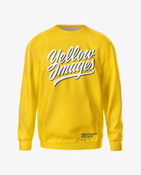 Sweatshirt Mockup - Front View
