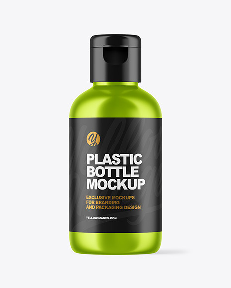 Download Metallic Bottle Mockup In Bottle Mockups On Yellow Images Object Mockups PSD Mockup Templates