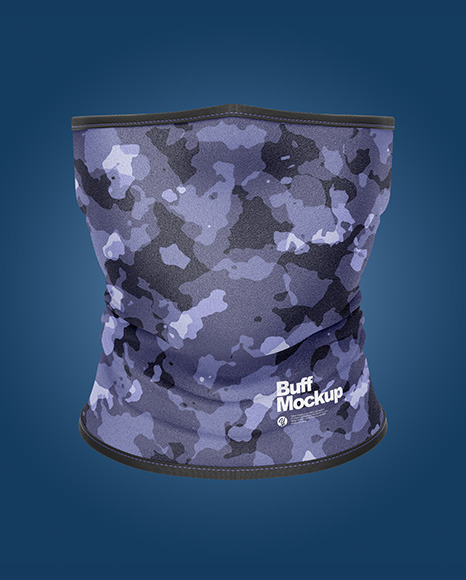 Download Fleece Buff Mockup - Front View in Apparel Mockups on ...