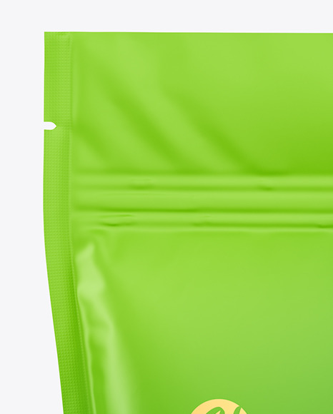 Matte Stand Up Pouch Mockup PSD #2