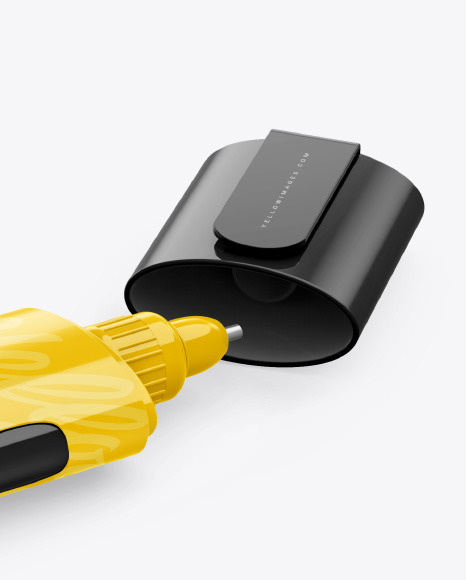 Opened Glossy Corrector Mockup PSD #1