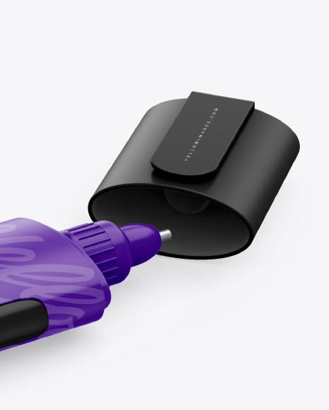 Opened Matte Corrector Mockup PSD #1