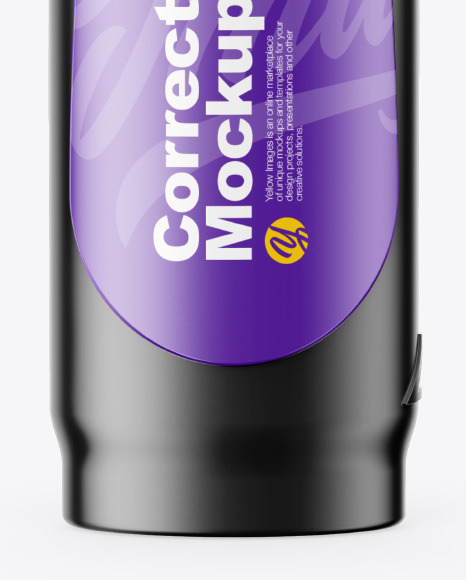 Matte Corrector Mockup PSD #6