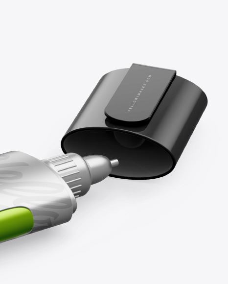 Opened Metallic Corrector Mockup PSD #1