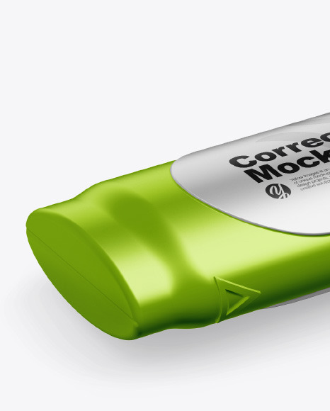 Opened Metallic Corrector Mockup PSD #6