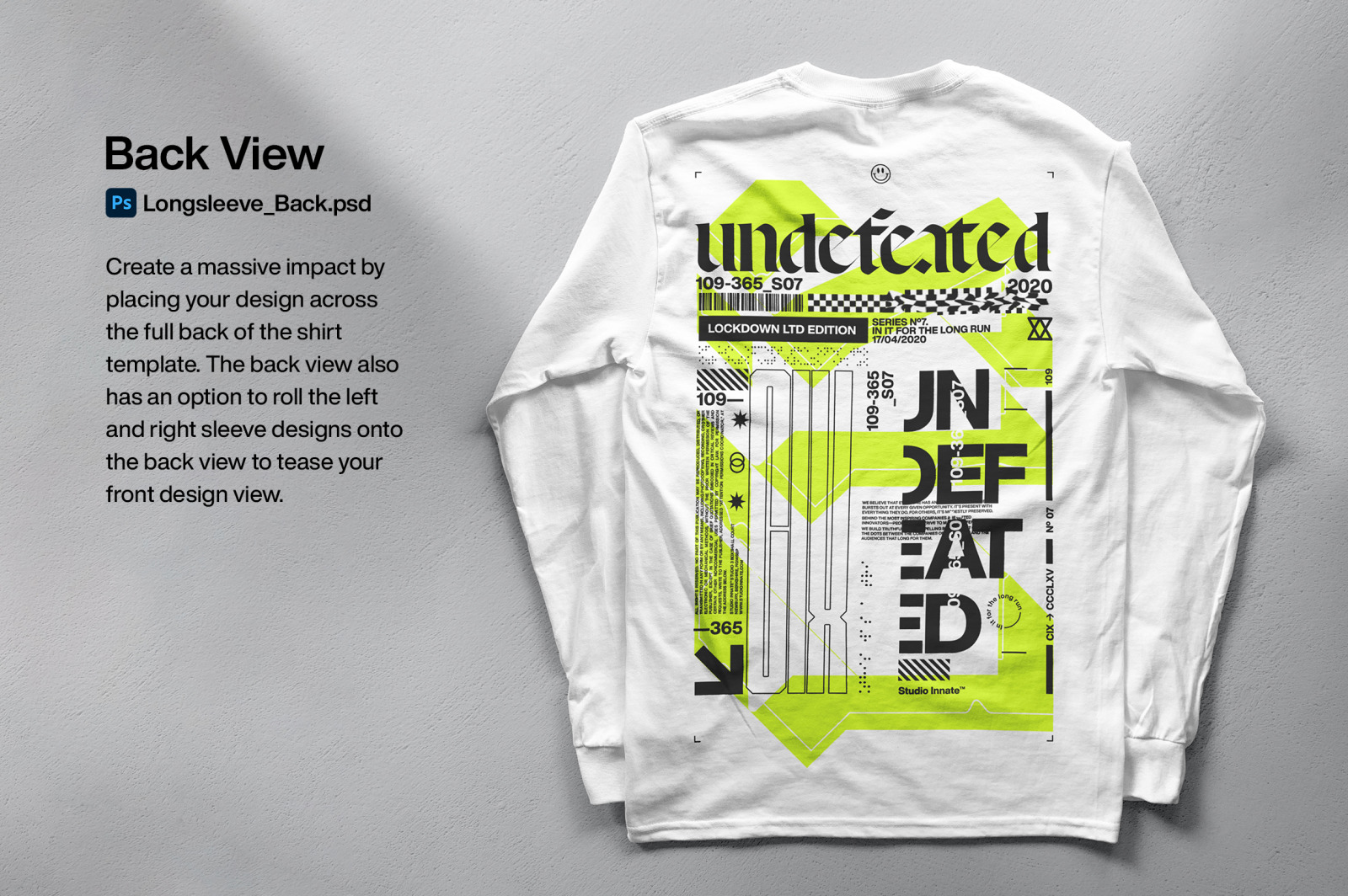 Download Long Sleeve T Shirt Mockup Bundle In Apparel Mockups On Yellow Images Creative Store