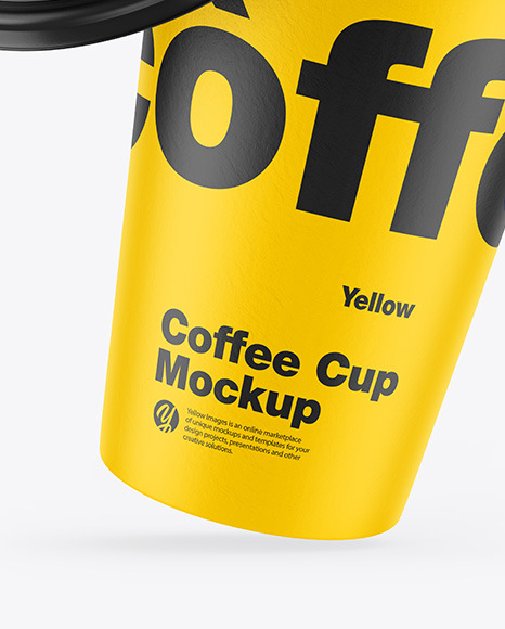 Download Matte Coffee Cup w/ Splash Mockup in Cup & Bowl Mockups on ...