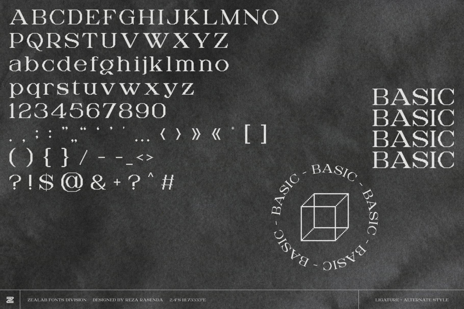 Digitany - Multipurpose Serif-Pixel Display Font