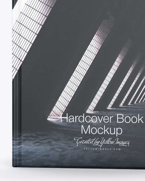 Download Hardcover Book W Matte Cover Mockup In Stationery Mockups On Yellow Images Object Mockups