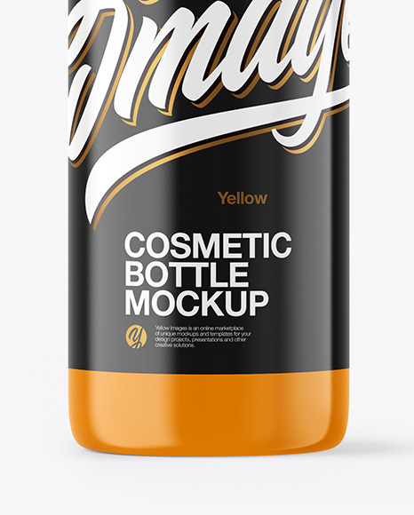 Glossy Cosmetic Bottle Mockup PSD #1